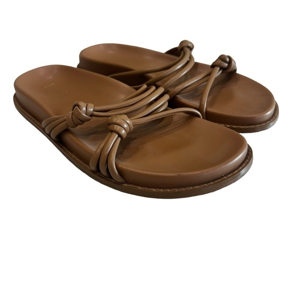 RAYE Milo Sandal in Dark Tan - Picture 2 of 10